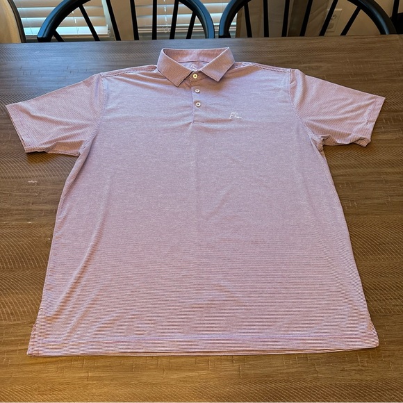 Rhoback Shirts Rhoback Polo Shirt Mens Xl Purple Striped